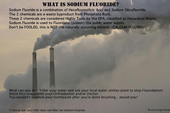 What is sodium floride?