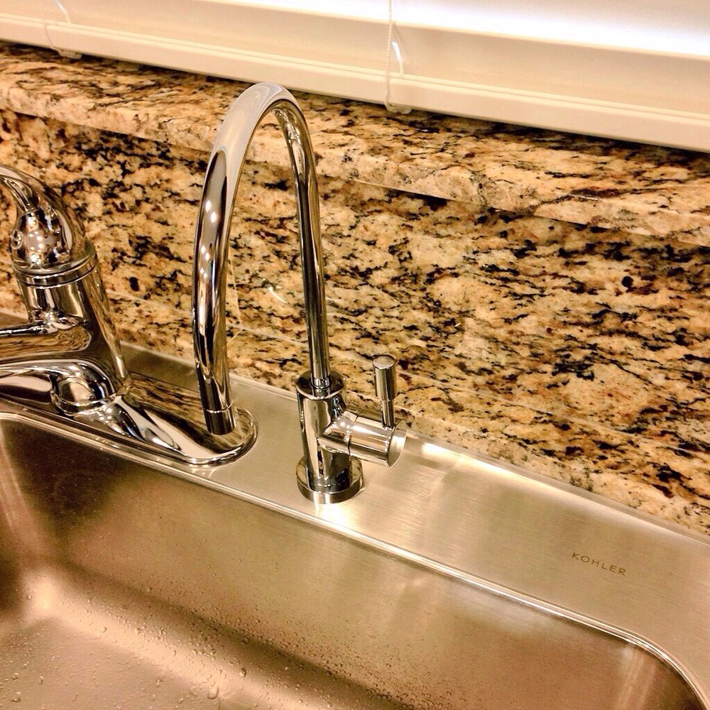 RO Faucet installed